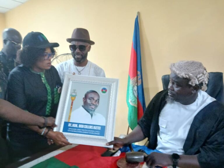 Speaker Igetei Honoured With A Portrait At Parliament Sitting By Eastern Zone Caucus