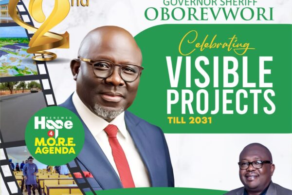 Gov Oborevwori 2nd Anniversary: Delivering Impactful, Courageous, Pragmatic Leadership To Deltans – Osuoza